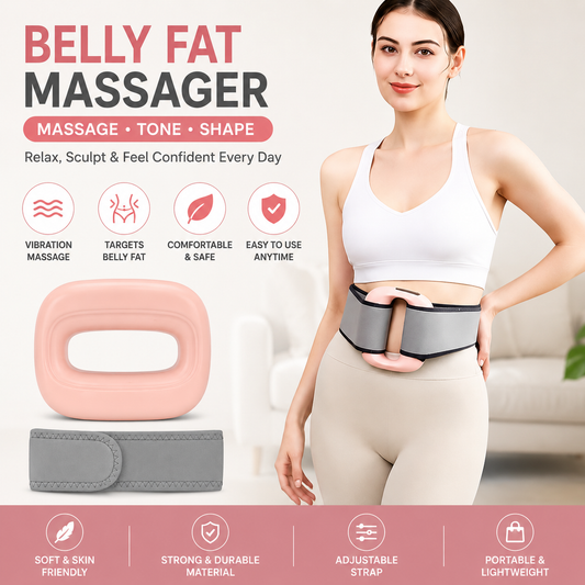 Comfort Belly fat Massager Belt | Adjustable Fit | Lightweight & Easy Daily Use